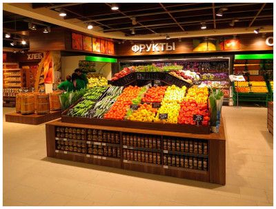 тележки для магазинов и супермаркетов